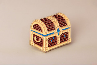 Pin’s coffre au trésor gaming – Impact Émotion