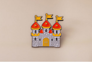 Pin’s château médiéval gaming – Impact Émotion
