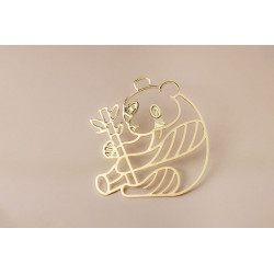 Pin’s panda doré – Impact Émotion