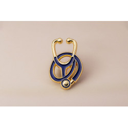 Pin’s stéthoscope – Impact Émotion
