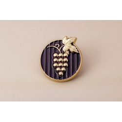 Pin's grappe de vin – Impact Émotion