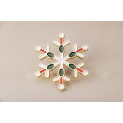 Pin’s flocon de neige – Impact Émotion