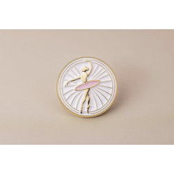 Pin’s danseuse dorée – Impact Émotion