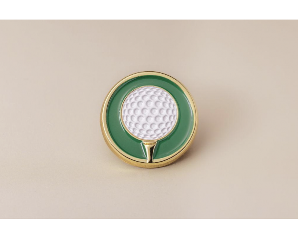 Pin’s golf doré – Impact Émotion