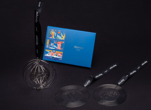 Set de 3 boules de Noël personnalisées, livré en enveloppe imprimée