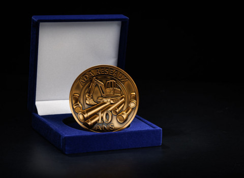 Finition 3D et bronze
