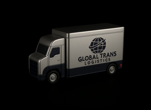 Coffret pour confiserie pour une société de transport