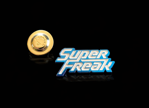 Finition de plaquage bleu